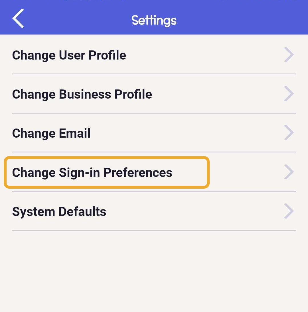 Biometric Signin Neat HelpCenter